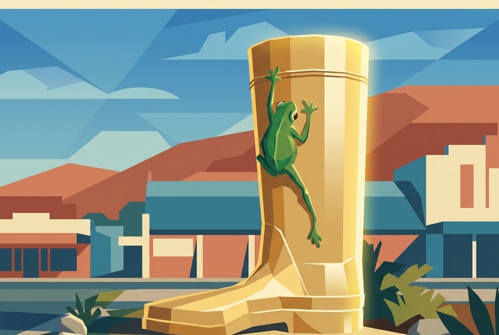 The Big Golden Gumboot