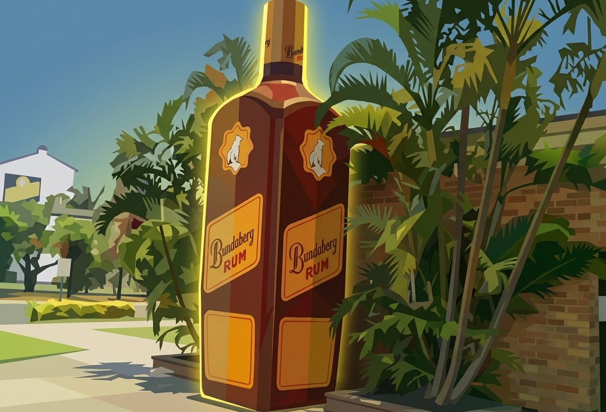 Big Rum Bottle